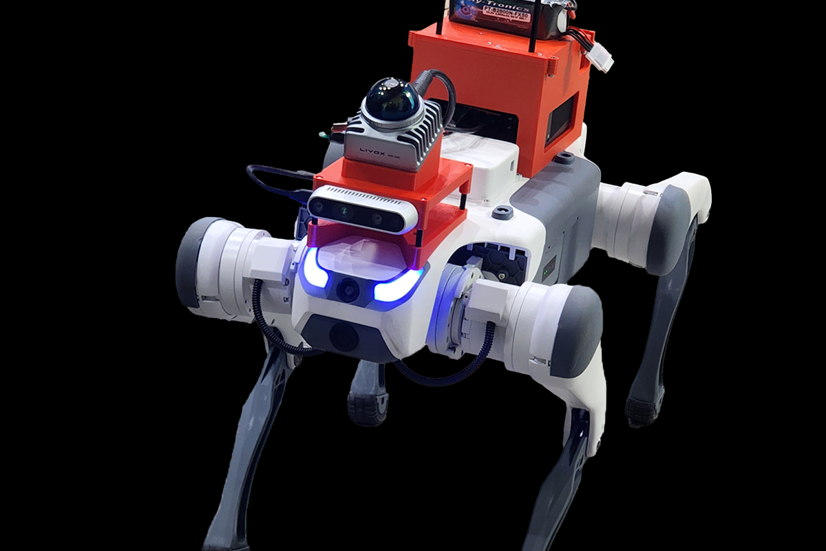 4족 로봇 자동 점검